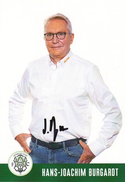 Autogramm Fussball | FC Homburg | 2021 | Hans-Joachim BURGARDT