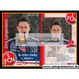 Autogramm Fussball | 1. FC Nürnberg | 2004 | Dirk LANGERBEIN