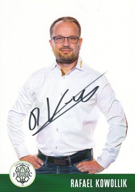 Autogramm Fussball | FC Homburg | 2021 | Rafael KOWOLLIK