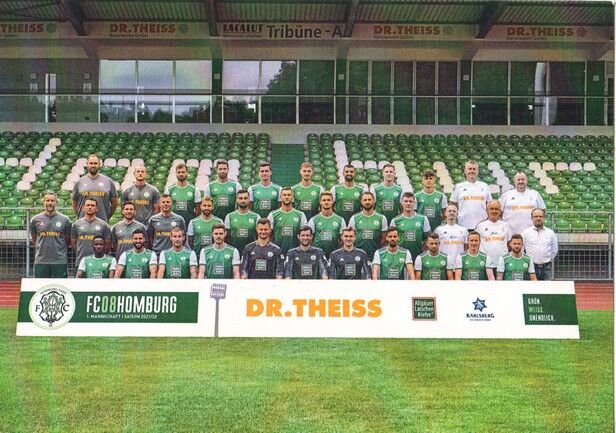 Mannschaftskarte Fussball | FC Homburg | 2021
