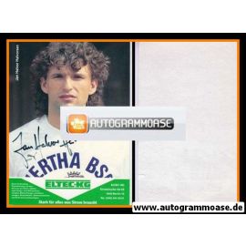 Autogramm Fussball | Hertha BSC Berlin | 1989 | Jan Halvor HALVORSEN