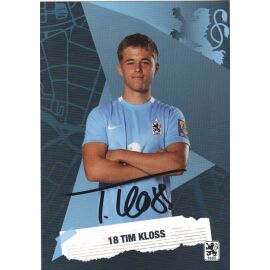 Autogramm Fussball | TSV 1860 München | 2024 | Tim KLOSS