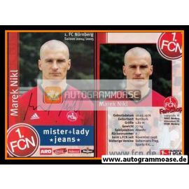 Autogramm Fussball | 1. FC Nürnberg | 2004 | Marek NIKL