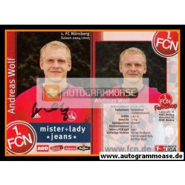 Autogramm Fussball | 1. FC Nürnberg | 2004 | Andreas WOLF