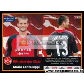 Autogramm Fussball | 1. FC Nürnberg | 2005 | Mario CANTALUPPI