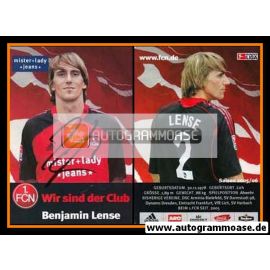 Autogramm Fussball | 1. FC Nürnberg | 2005 | Benjamin LENSE