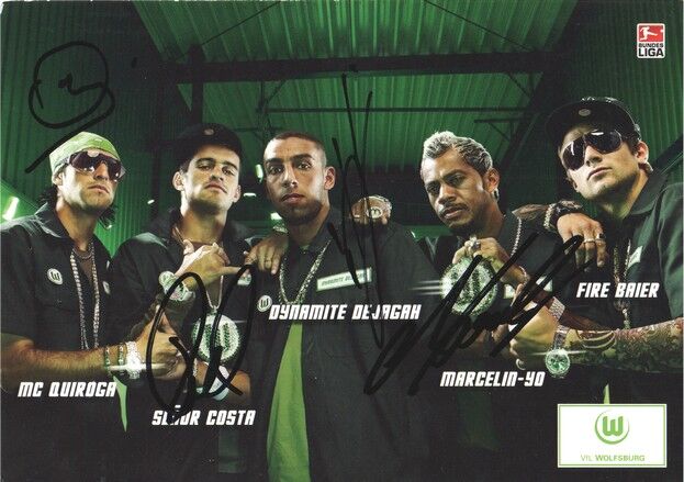 Autogramme Fussball | VfL Wolfsburg | 2007 | RÜCKRUNDE + 4 AG