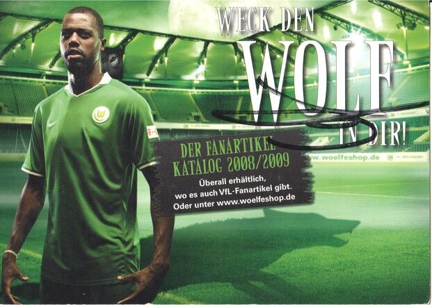 Autogramm Fussball | VfL Wolfsburg | 2008 | WECK DEN WOLF + AG