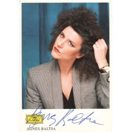 Autogramm Klassik (GRC) | Agnes BALTSA | 2000er (Portrait Color) Grammophon