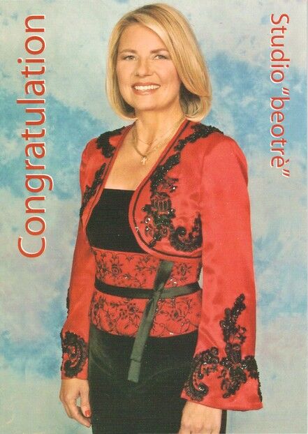 Autogramm Volksmusik | Angela WIEDL | 2008 (Portrait Color) 30 Jahre