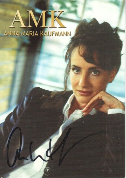 Autogramm Klassik | Anna Maria KAUFMANN | 2003 "Emmerich Kalman" (Portrait Color Koch)