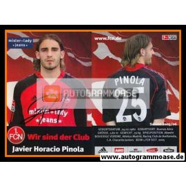 Autogramm Fussball | 1. FC Nürnberg | 2005 | Javier Horacio PINOLA