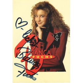 Autogramm Schlager | Lara Bianca FUCHS | 1994 "Es Liegt All´s An De Stern" (Portrait Color Polydor)