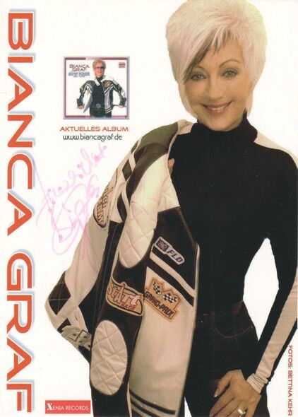 Autogramm Schlager | Bianca GRAF | 2007 "Meine Songs" (Portrait Color)