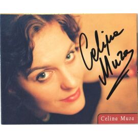 Autogramm Chanson | Celina MUZA | 2000er (Portrait Color) Broschüre