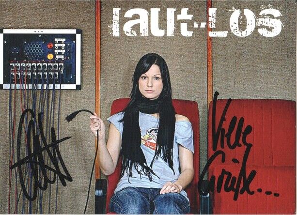 Autogramm Pop | Christina STÜRMER | 2008 "laut-LOS Tour" (Portrait Color)