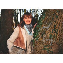 Autogramm Schlager | Cindy BERGER | 1990er (Portrait Color)