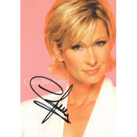 Autogramm Schlager | Claudia JUNG | 2001 "Nicht Vernünftig" (Portrait Color Koch)