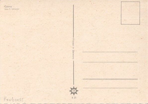 Autogramm Schauspieler | Cornelia FROBOESS | 1970er ((Portrait Color) Schneider
