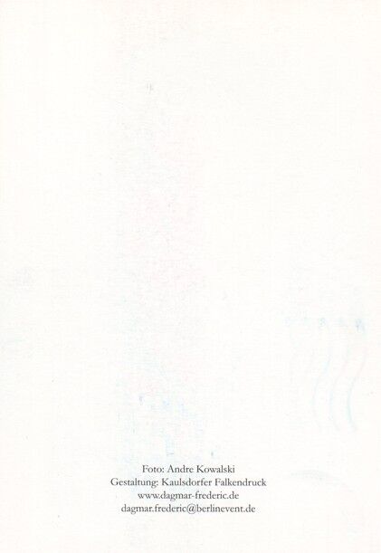 Autogramm Schlager | Dagmar FREDERIC | 2000er (Portrait Color) Kowalski 2