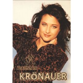 Autogramm Schlager | Dagmar KRÖNAUER | 1990er (Portrait Color Tyrolis)