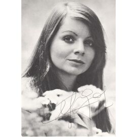 Autogramm Schlager | Elfi GRAF | 1974 "Herzen Haben Keine Fenster" (Portrait SW Ariola)