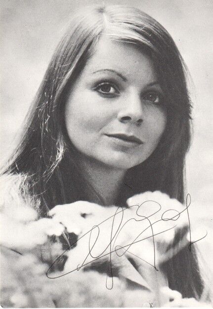 Autogramm Schlager | Elfi GRAF | 1974 "Herzen Haben Keine Fenster" (Portrait SW Ariola)
