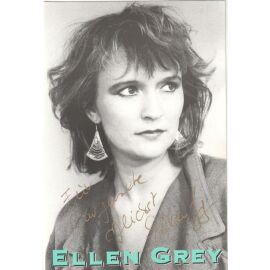 Autogramm Schlager | Elke MARTENS | 1994 (Portrait SW KT)