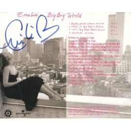 Autogramm Pop (SWE) | EMILIA Rydberg | 1998 "Big Big World" (Portrait SW Rodeo)