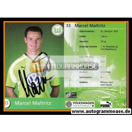 Autogramm Fussball | VfL Wolfsburg | 2000 | Marcel MALTRITZ