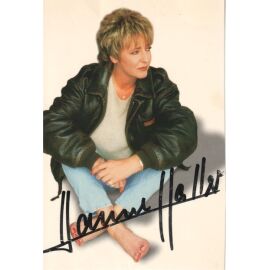 Autogramm Schlager | Hanne HALLER | 1996 "Verdammt Ehrlich" (Portrait Color BMG)