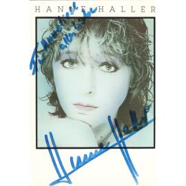 Autogramm Schlager | Hanne HALLER | 1988 "C´est La Vie" (Portrait Color Metronome)