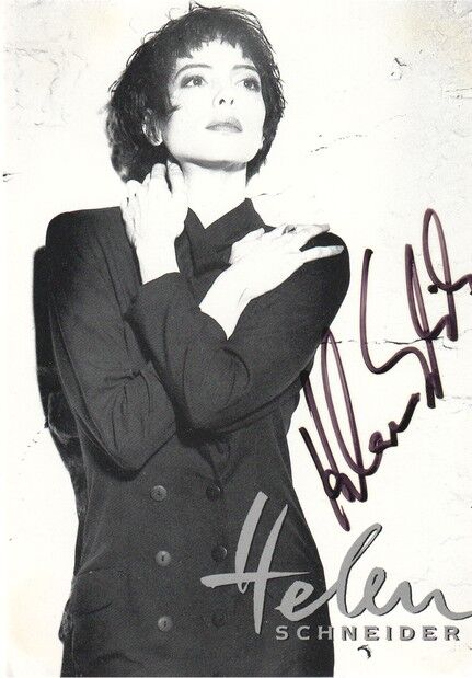 Autogramm Pop (USA) | Helen SCHNEIDER | 1988 "Back On Track" (Portrait SW CBS)