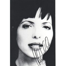 Autogramm Pop (USA) | Helen SCHNEIDER | 1980er (Portrait SW)
