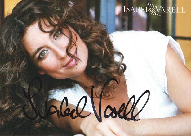 Autogramm Film / Schlager | Isabel VARELL | 2007 "Reife Früchte" (Portrait Color Sony)