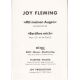 Autogramm Schlager | Joy FLEMING | 1991 "Mit Meinen Augen" (Portrait SW RÖMO)