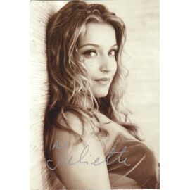 Autogramm Pop | JULIETTE | 1999 "Last Unicorn" (Portrait SW Epic)