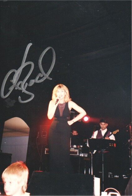 Autogramm Schlager | Kristina BACH | 2000er Foto (Konzert Color)