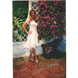 Autogramm Schlager | Katharina HERZ | 2000er Foto ((Privataufnahme Color)