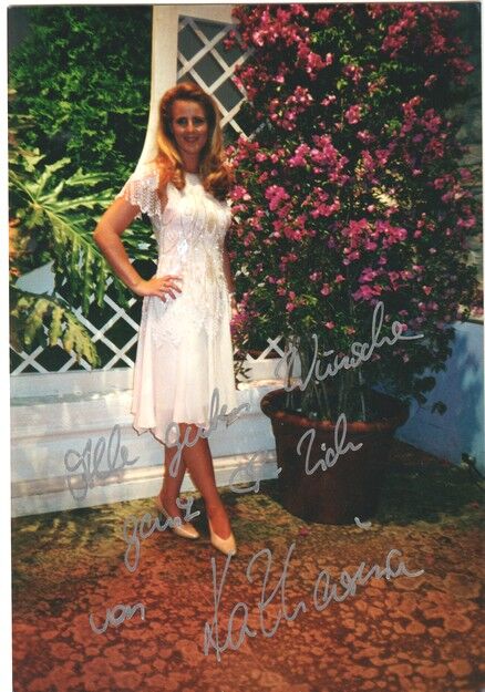 Autogramm Schlager | Katharina HERZ | 2000er Foto ((Privataufnahme Color)