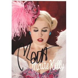 Autogramm Schlager | Maite KELLY | 2011 "Das Volle Programm" (Portrait Color Universal)