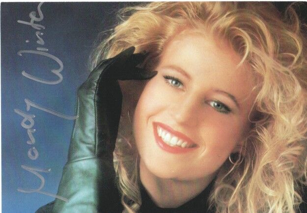 Autogramm Pop | Mandy WINTER | 1988 "Julian" (Portrait Color EMI)