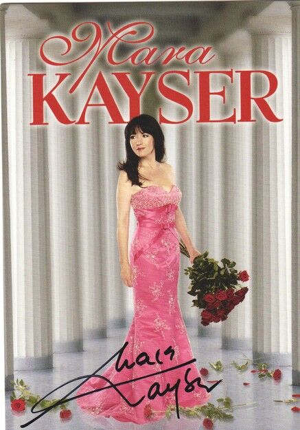Autogramm Schlager | Mara KAYSER | 2007 "Ich Streue Rosen" (Portrait Color Koch)