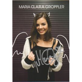 Autogramm Comedy | Maria Clara GROPPLER | 2020er (Portrait Color)