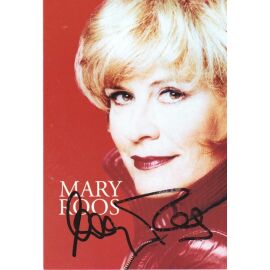 Autogramm Schlager | Mary ROOS | 2001 "Roosige Zeiten" (Portrait Color DA)