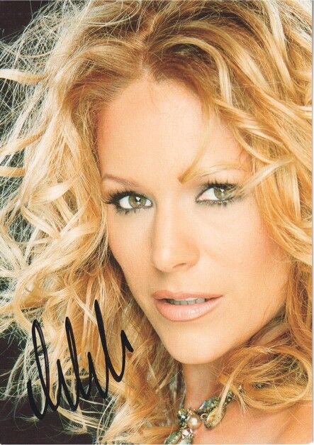 Autogramm Schlager | MICHELLE | 2005 "Leben!" (Portrait Color Capitol)