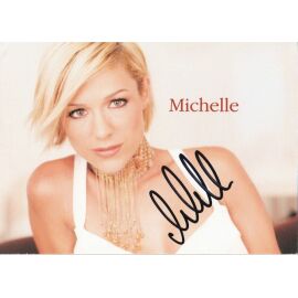 Autogramm Schlager | MICHELLE | 2003 "Rouge" (Portrait Color EMI) Tour