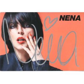 Autogramm Rock | NENA | 2015 "Oldschool" (Portrait Color)