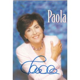 Autogramm Schlager | PAOLA | 2000 "Am Blue Bayou" (Portrait Color Sony)