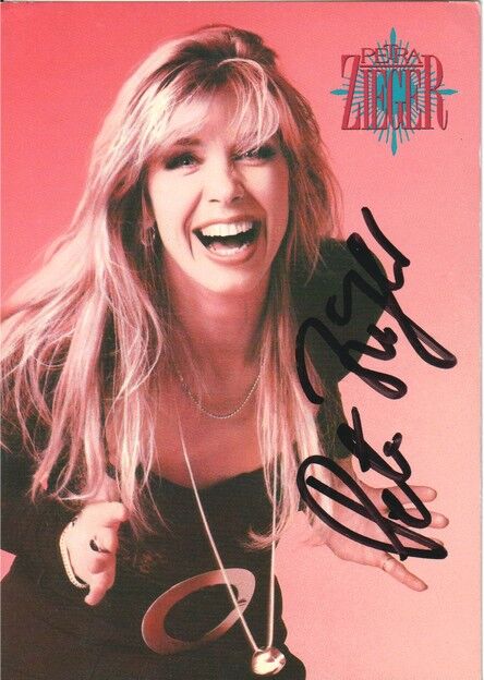 Autogramm Rock | Petra ZIEGER | 1992 "Lust" (Portrait Color Polydor)